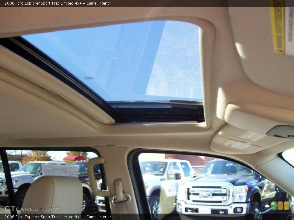 Camel Interior Sunroof for the 2008 Ford Explorer Sport Trac Limited 4x4 #40024298