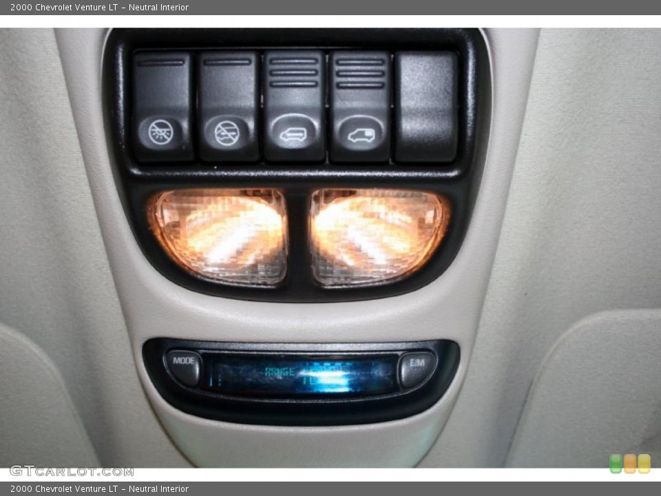Neutral Interior Controls for the 2000 Chevrolet Venture LT #40024634
