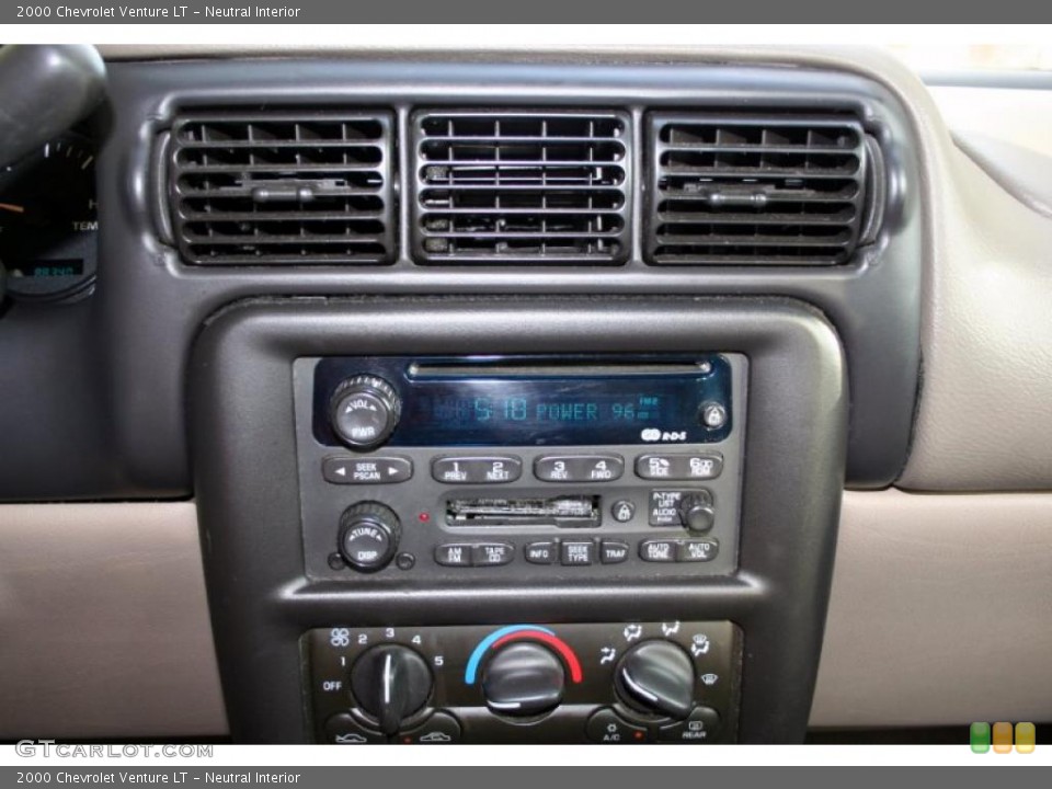 Neutral Interior Controls for the 2000 Chevrolet Venture LT #40024926