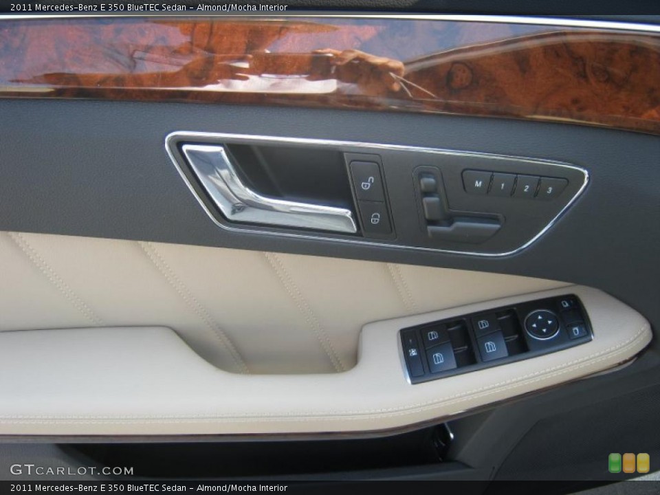 Almond/Mocha Interior Door Panel for the 2011 Mercedes-Benz E 350 BlueTEC Sedan #40025154