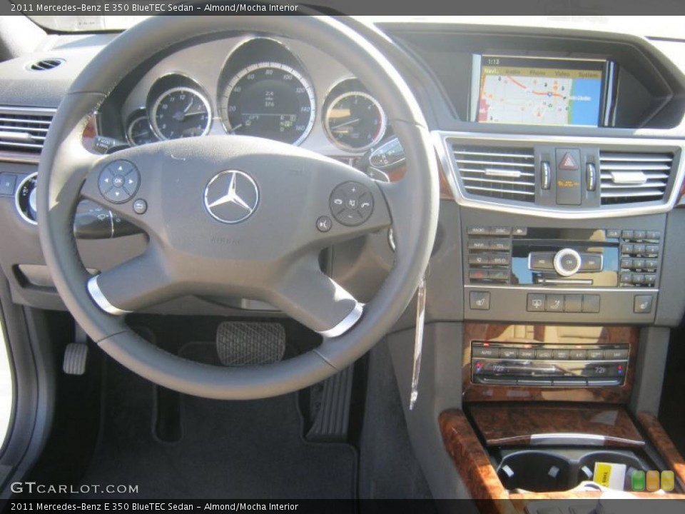 Almond/Mocha Interior Dashboard for the 2011 Mercedes-Benz E 350 BlueTEC Sedan #40025185