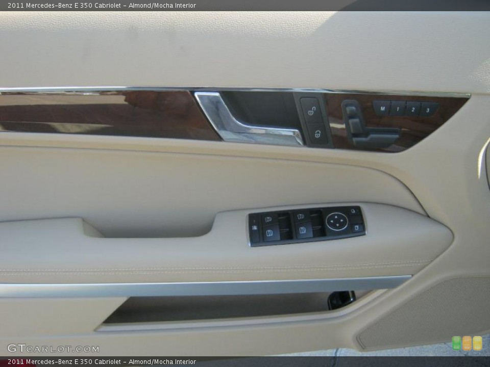 Almond/Mocha Interior Door Panel for the 2011 Mercedes-Benz E 350 Cabriolet #40026810