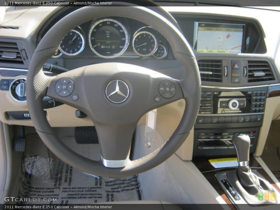 Almond/Mocha Interior Dashboard for the 2011 Mercedes-Benz E 350 Cabriolet #40026842