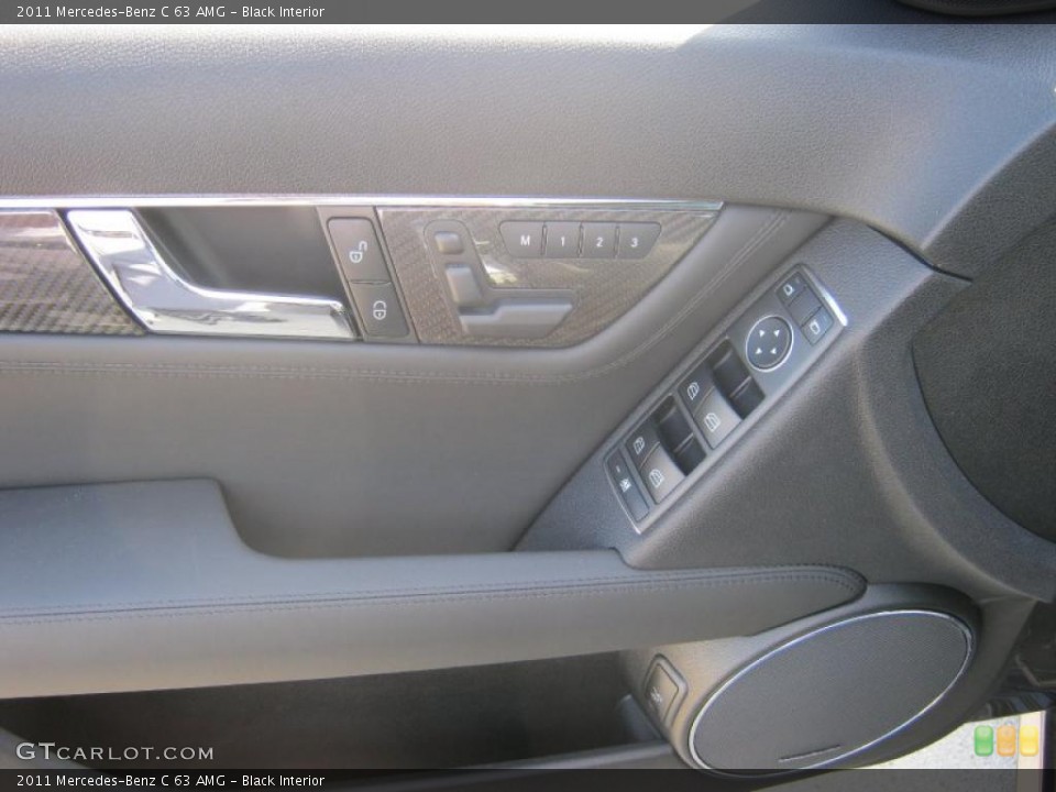 Black Interior Door Panel for the 2011 Mercedes-Benz C 63 AMG #40027466