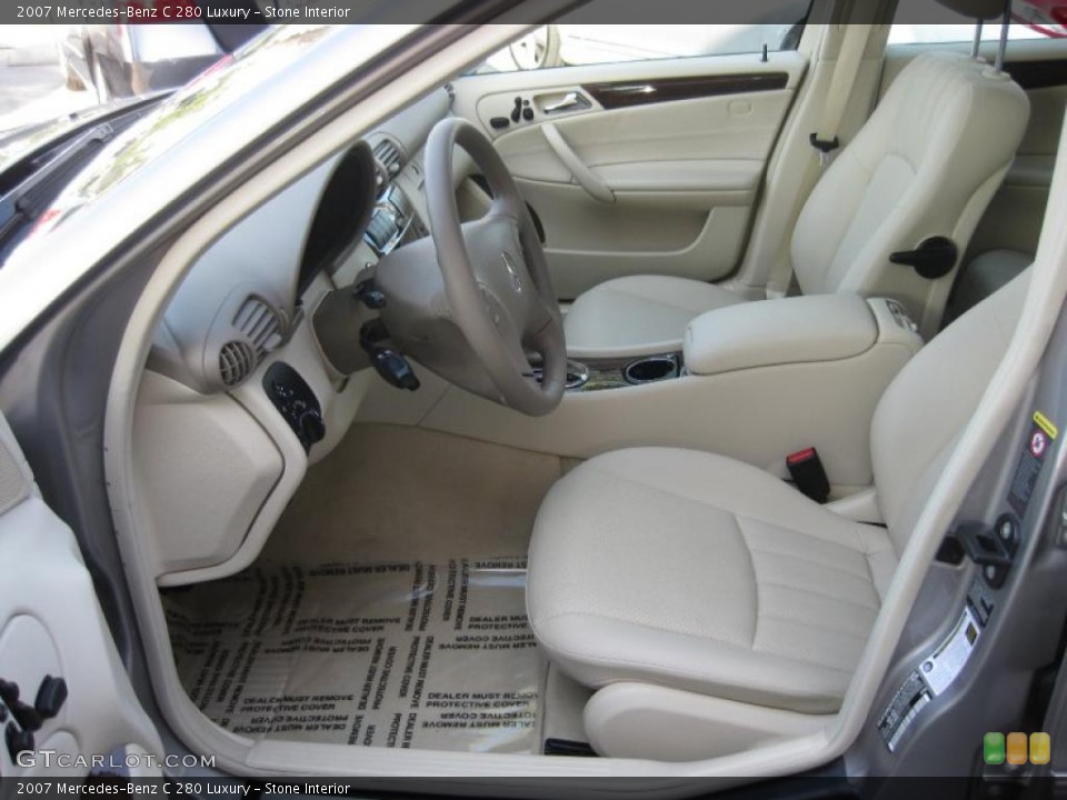 Stone Interior Photo for the 2007 Mercedes-Benz C 280 Luxury #40028134