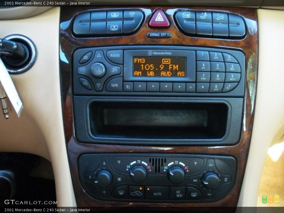 Java Interior Controls for the 2001 Mercedes-Benz C 240 Sedan #40029170