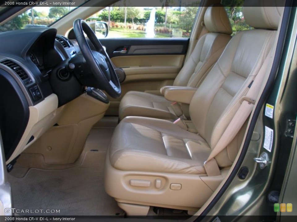 Ivory Interior Prime Interior for the 2008 Honda CR-V EX-L #40031602