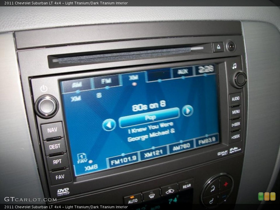 Light Titanium/Dark Titanium Interior Controls for the 2011 Chevrolet Suburban LT 4x4 #40034074