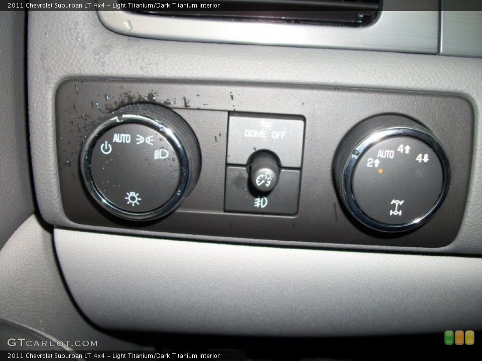 Light Titanium/Dark Titanium Interior Controls for the 2011 Chevrolet Suburban LT 4x4 #40034170