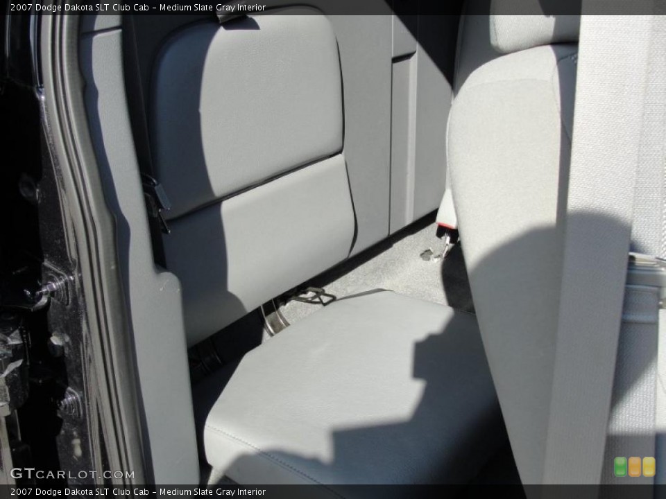 Medium Slate Gray Interior Photo for the 2007 Dodge Dakota SLT Club Cab #40035786