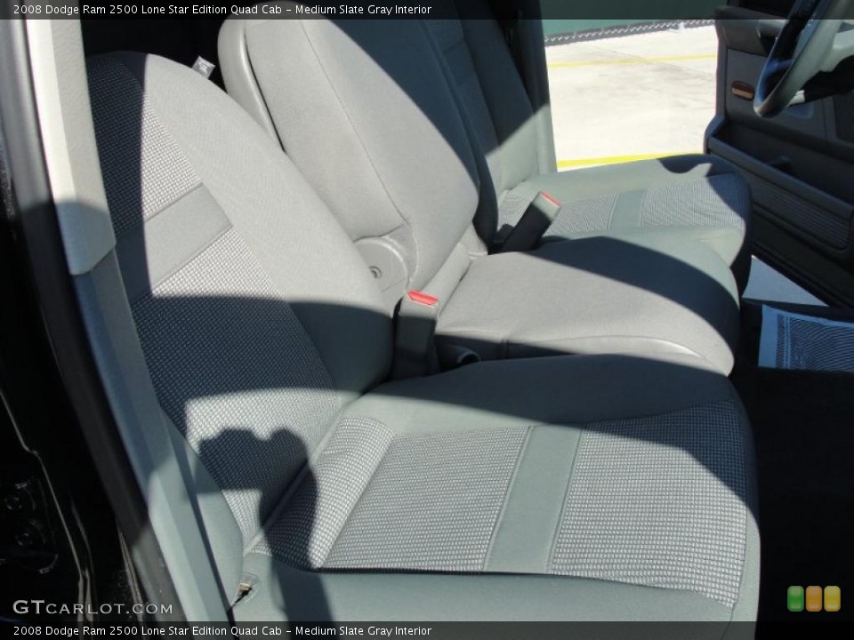 Medium Slate Gray Interior Photo for the 2008 Dodge Ram 2500 Lone Star Edition Quad Cab #40036879