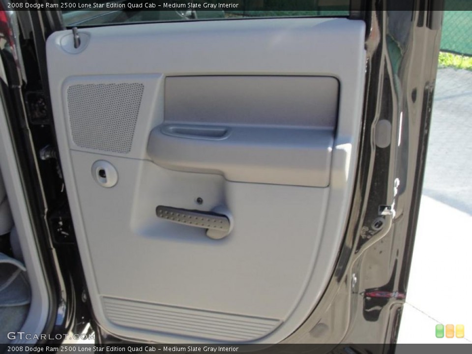 Medium Slate Gray Interior Door Panel for the 2008 Dodge Ram 2500 Lone Star Edition Quad Cab #40036891