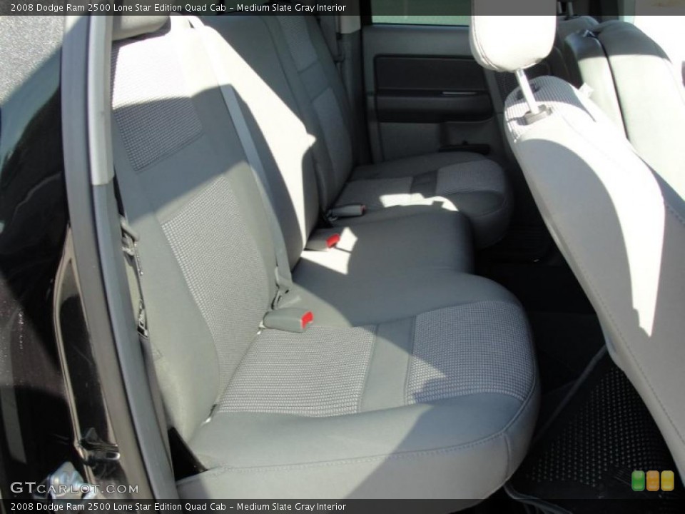 Medium Slate Gray Interior Photo for the 2008 Dodge Ram 2500 Lone Star Edition Quad Cab #40036906