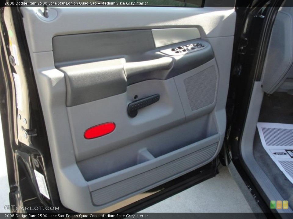 Medium Slate Gray Interior Door Panel for the 2008 Dodge Ram 2500 Lone Star Edition Quad Cab #40036940