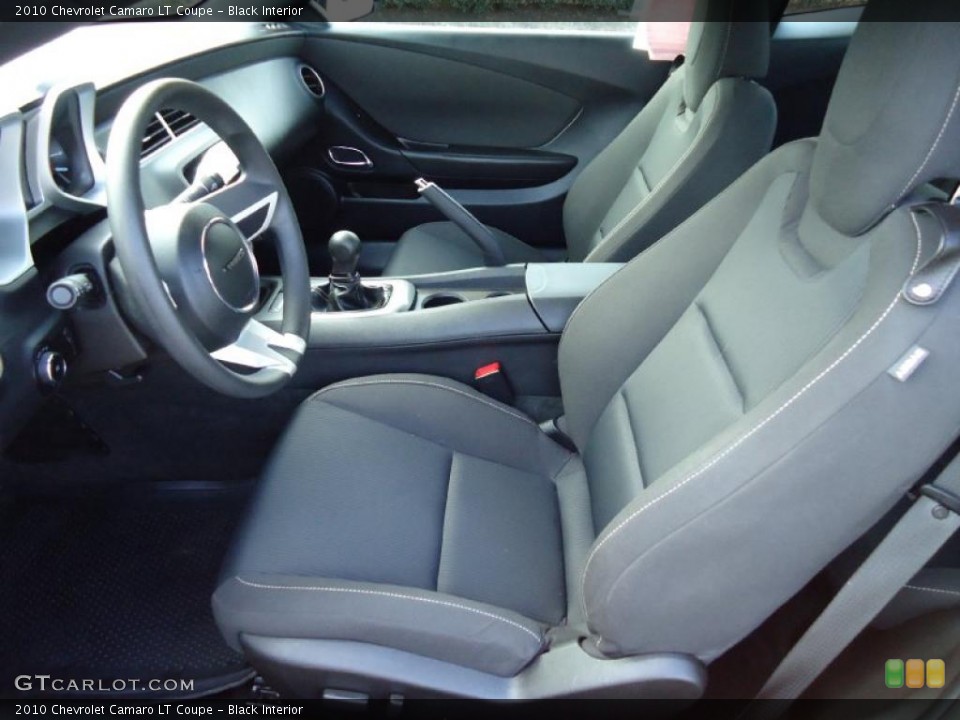 Black Interior Photo for the 2010 Chevrolet Camaro LT Coupe #40037182
