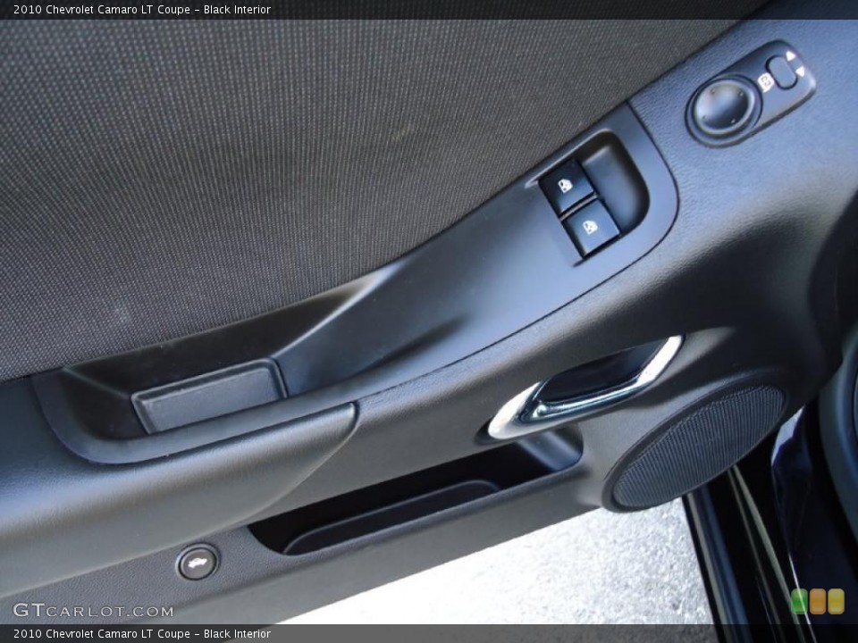 Black Interior Controls for the 2010 Chevrolet Camaro LT Coupe #40037411