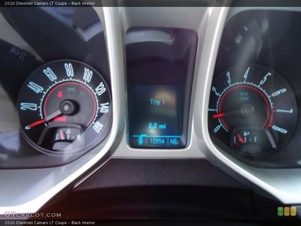 Black Interior Gauges for the 2010 Chevrolet Camaro LT Coupe #40037436