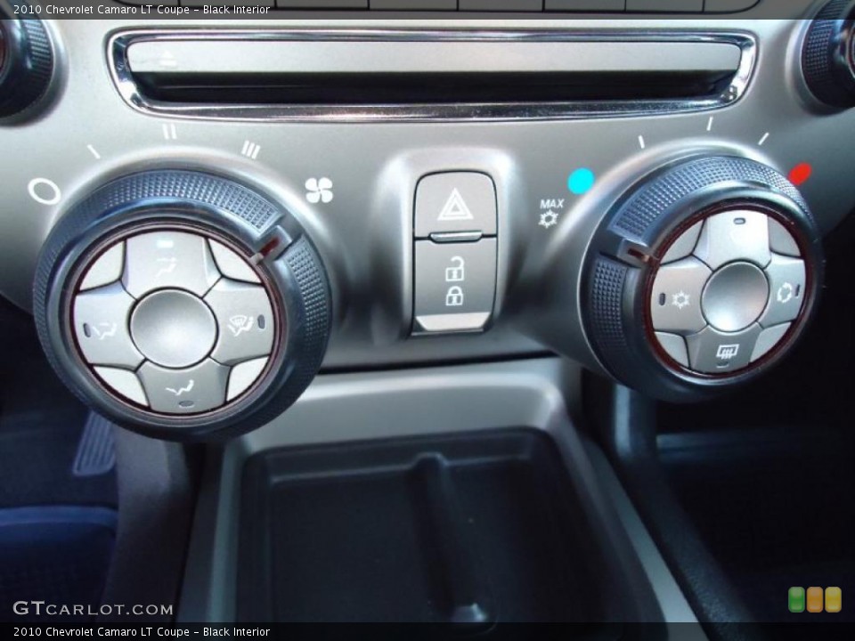 Black Interior Controls for the 2010 Chevrolet Camaro LT Coupe #40037462