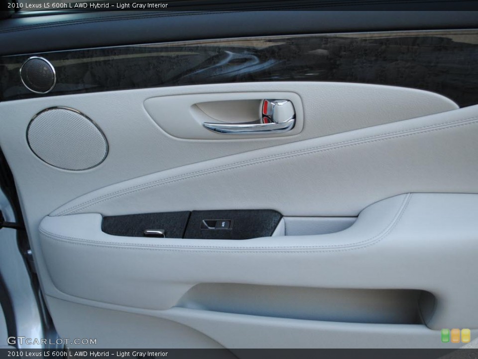 Light Gray Interior Door Panel for the 2010 Lexus LS 600h L AWD Hybrid #40038458