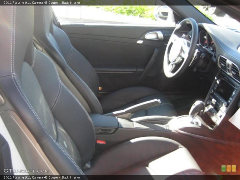 Black Interior Photo for the 2011 Porsche 911 Carrera 4S Coupe #40038566