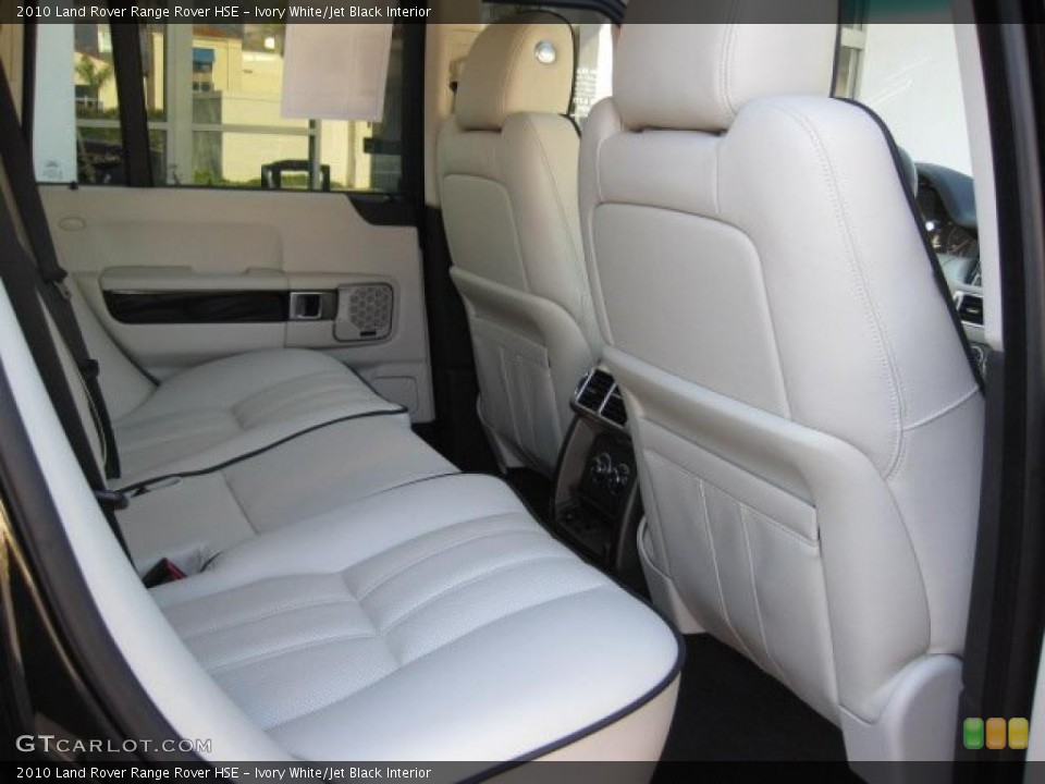 Ivory White/Jet Black Interior Photo for the 2010 Land Rover Range Rover HSE #40038694