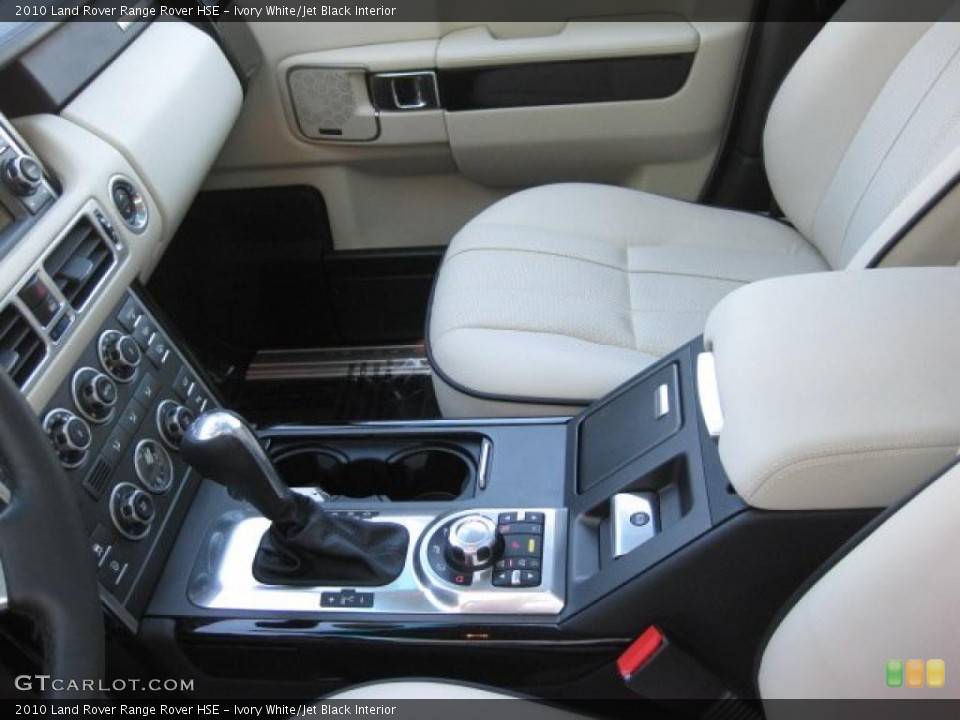 Ivory White/Jet Black Interior Photo for the 2010 Land Rover Range Rover HSE #40038730