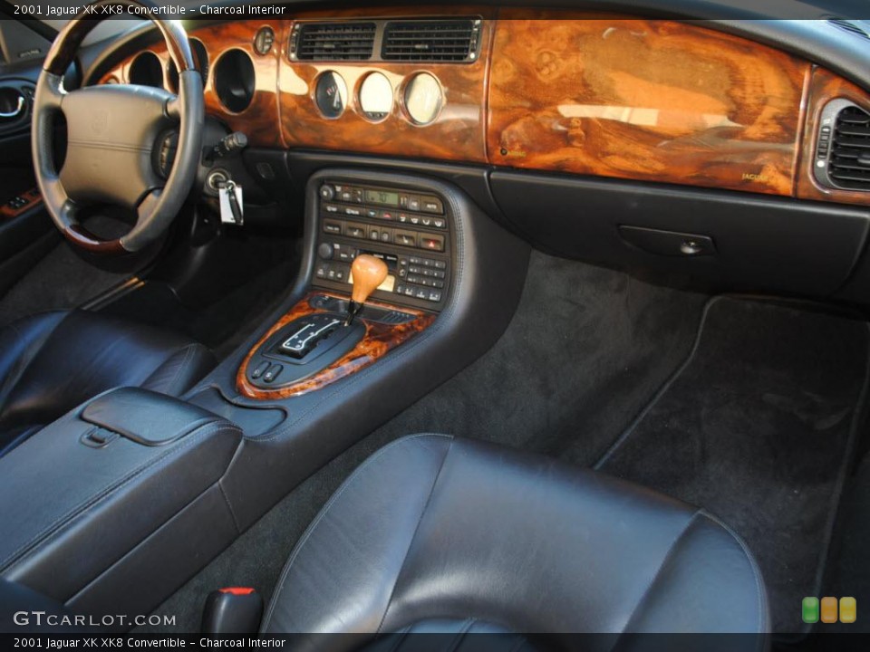 Charcoal Interior Dashboard for the 2001 Jaguar XK XK8 Convertible #40039214