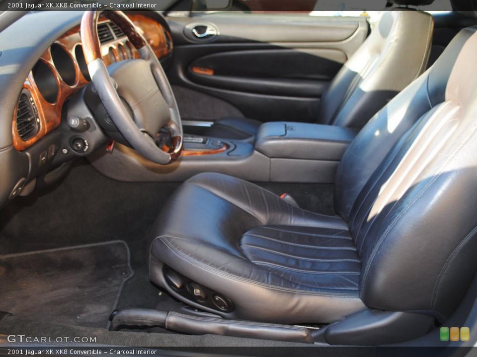 Charcoal Interior Photo for the 2001 Jaguar XK XK8 Convertible #40039238