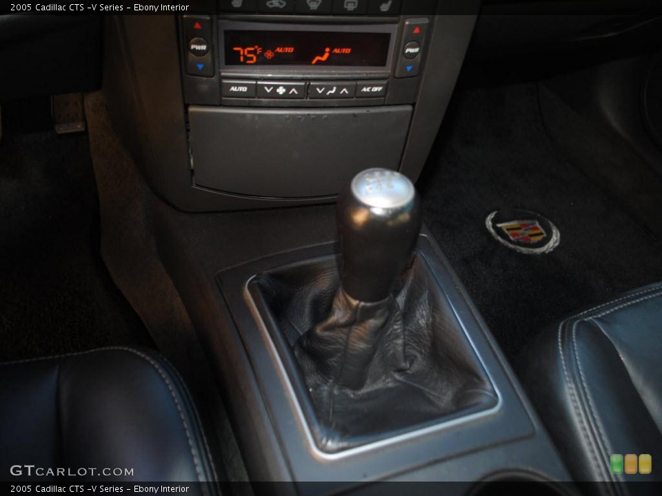 Ebony Interior Transmission for the 2005 Cadillac CTS -V Series #40039578