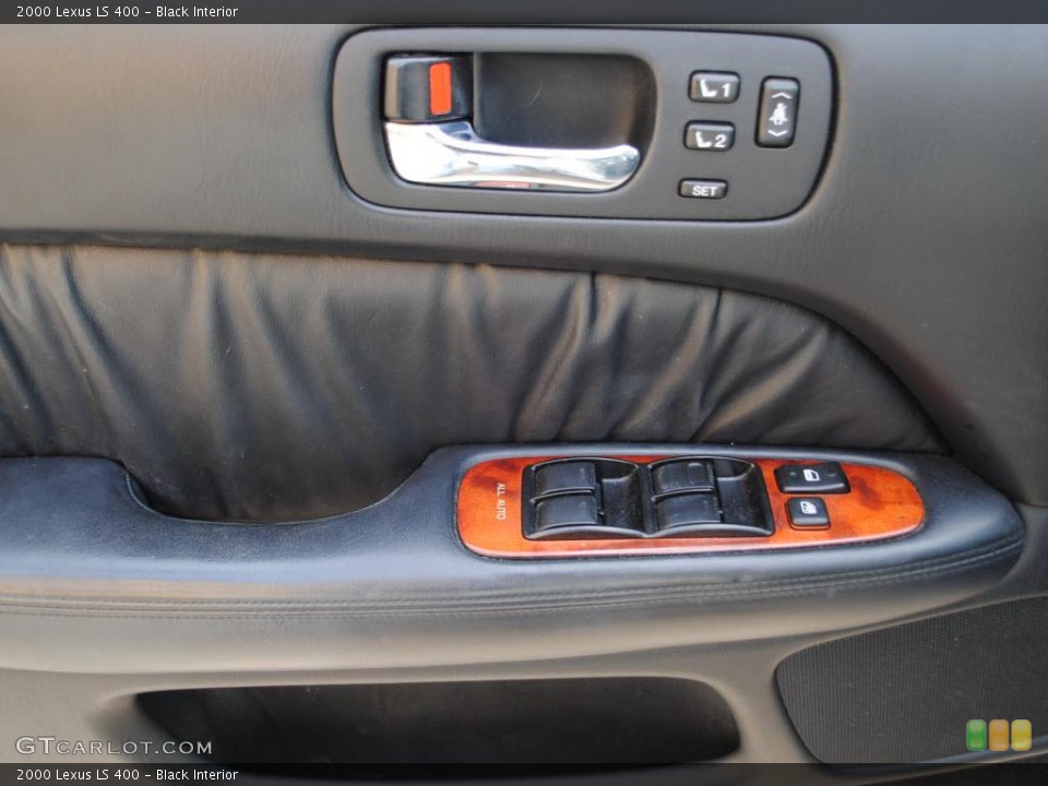 Black Interior Controls for the 2000 Lexus LS 400 #40040578