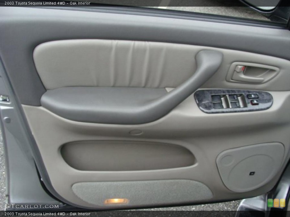 Oak Interior Door Panel for the 2003 Toyota Sequoia Limited 4WD #40041574