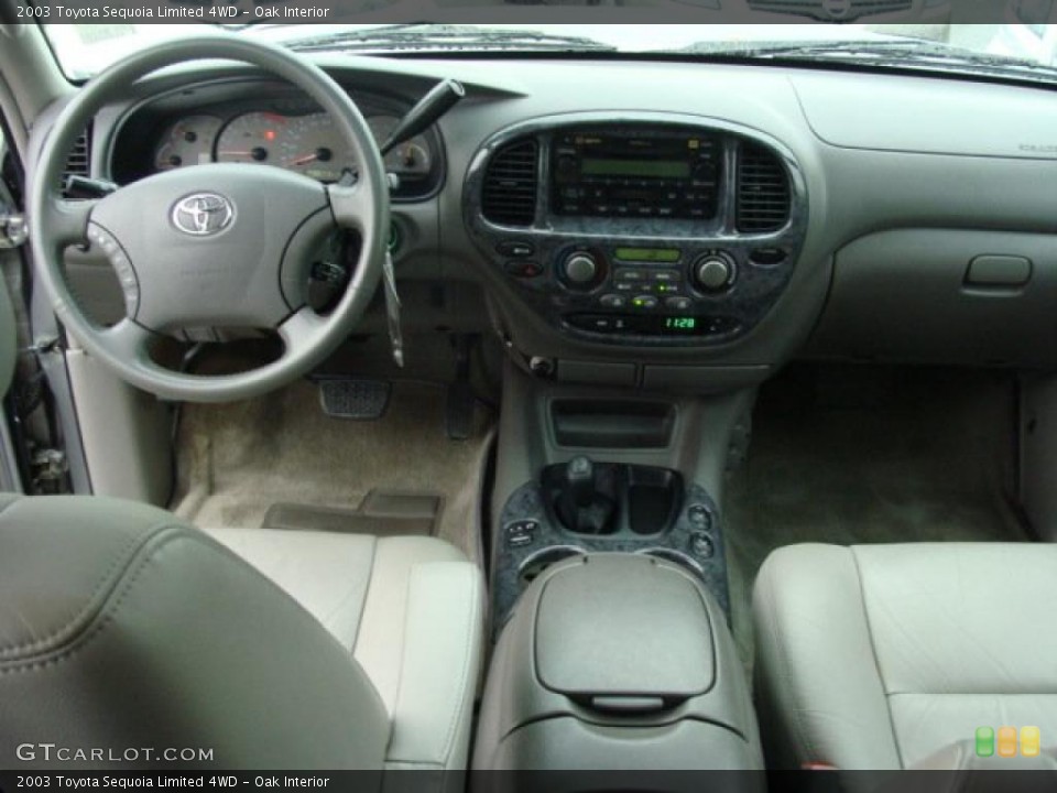 Oak Interior Dashboard for the 2003 Toyota Sequoia Limited 4WD #40041614