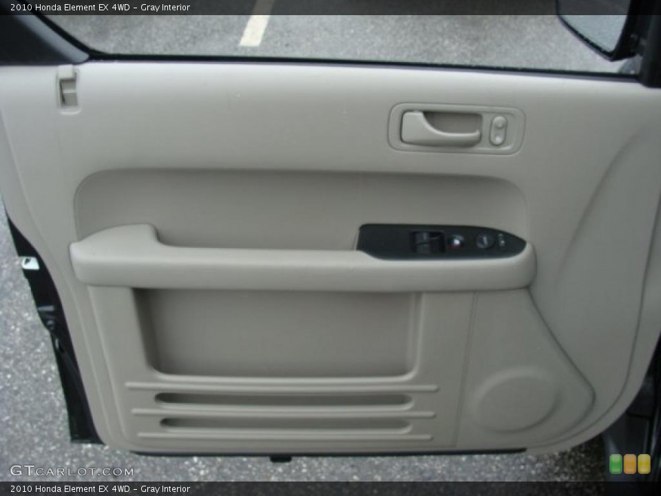 Gray Interior Door Panel for the 2010 Honda Element EX 4WD #40041930