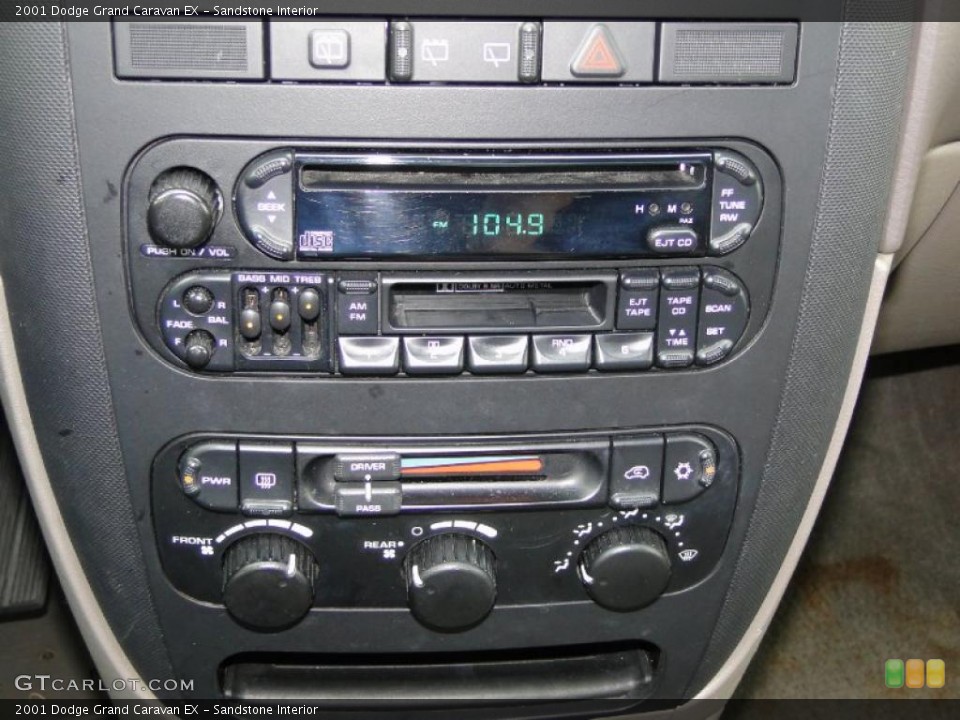 Sandstone Interior Controls for the 2001 Dodge Grand Caravan EX #40044182