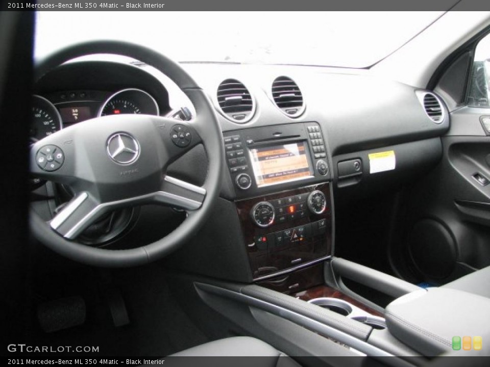 Black Interior Prime Interior for the 2011 Mercedes-Benz ML 350 4Matic #40045390
