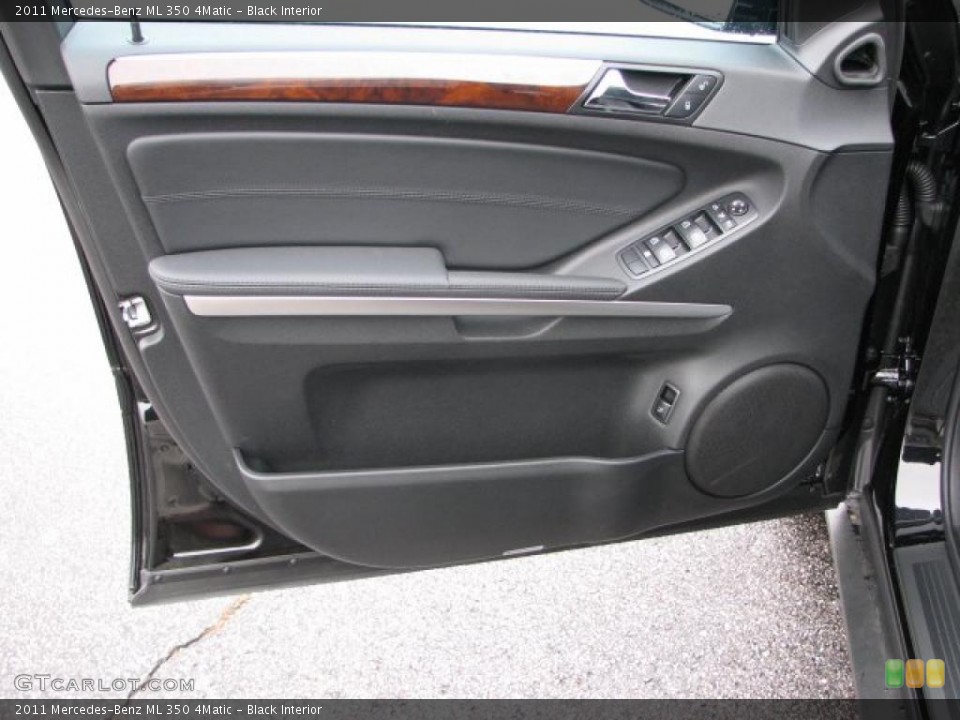 Black Interior Door Panel for the 2011 Mercedes-Benz ML 350 4Matic #40045398