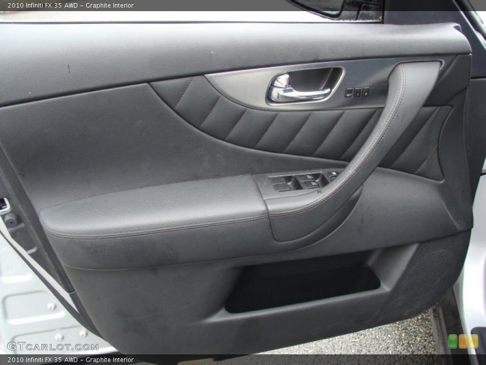 Graphite Interior Door Panel for the 2010 Infiniti FX 35 AWD #40046286