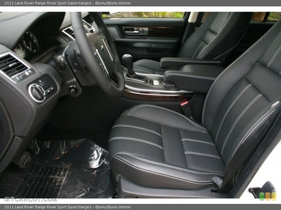 Ebony/Ebony Interior Photo for the 2011 Land Rover Range Rover Sport Supercharged #40047426