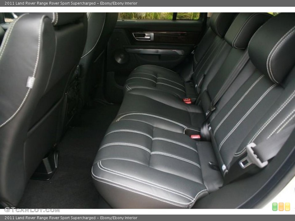 Ebony/Ebony Interior Photo for the 2011 Land Rover Range Rover Sport Supercharged #40047434