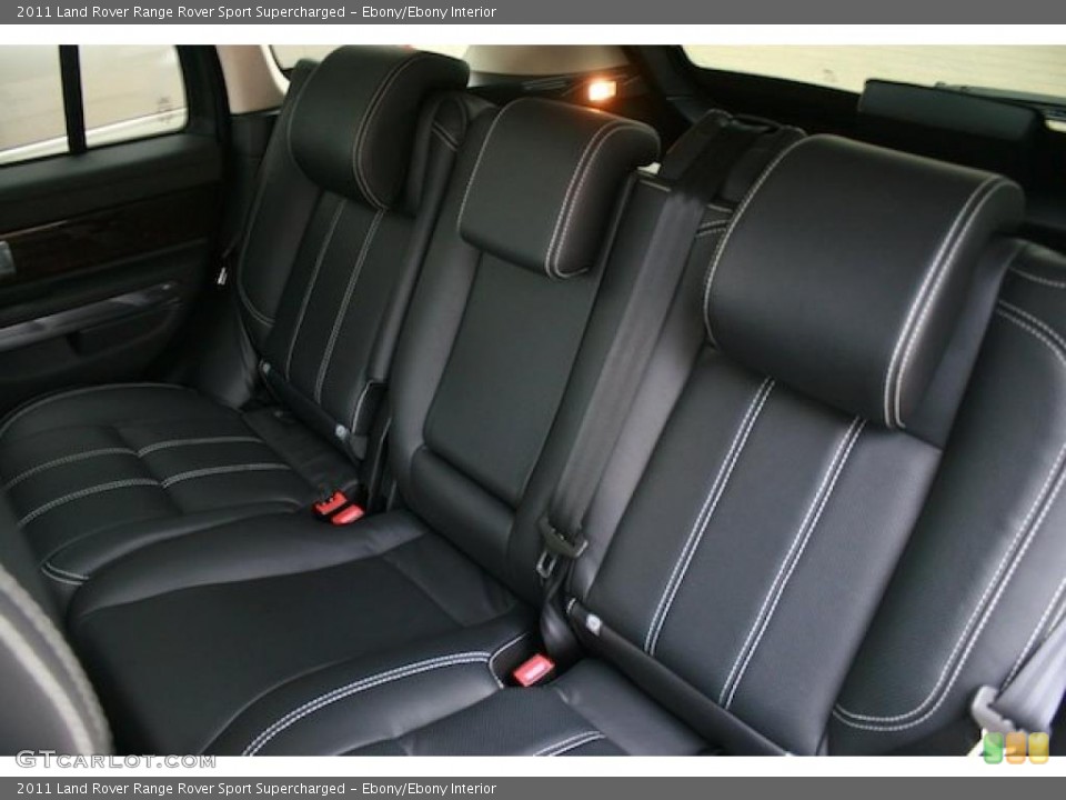 Ebony/Ebony Interior Photo for the 2011 Land Rover Range Rover Sport Supercharged #40047530