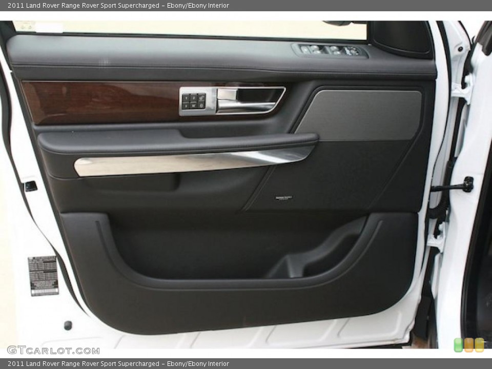 Ebony/Ebony Interior Door Panel for the 2011 Land Rover Range Rover Sport Supercharged #40047554