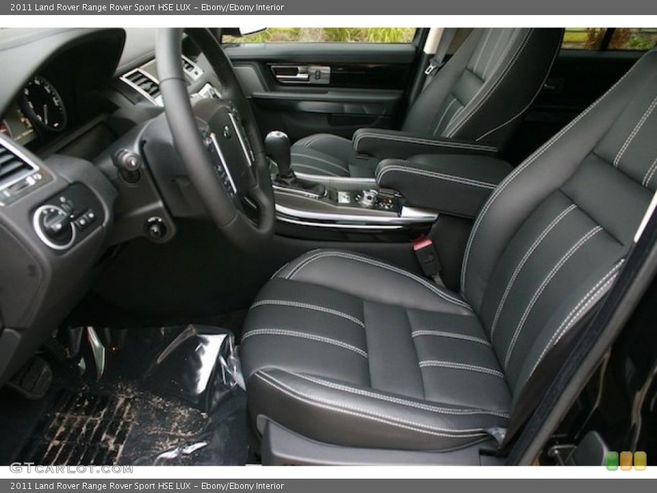 Ebony/Ebony Interior Photo for the 2011 Land Rover Range Rover Sport HSE LUX #40047594