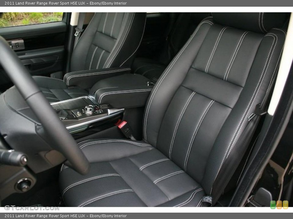 Ebony/Ebony Interior Photo for the 2011 Land Rover Range Rover Sport HSE LUX #40047674
