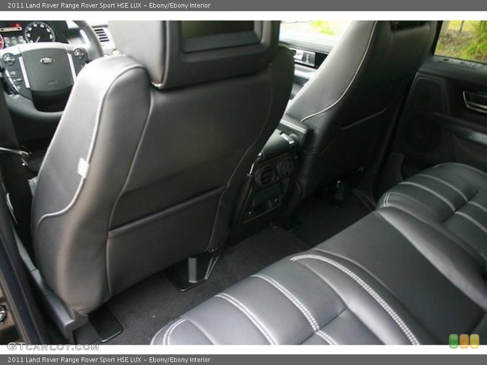 Ebony/Ebony Interior Photo for the 2011 Land Rover Range Rover Sport HSE LUX #40047682