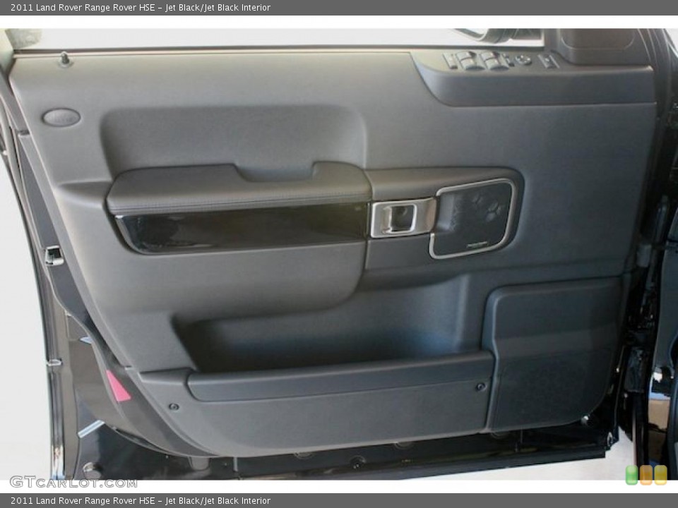 Jet Black/Jet Black Interior Door Panel for the 2011 Land Rover Range Rover HSE #40048058