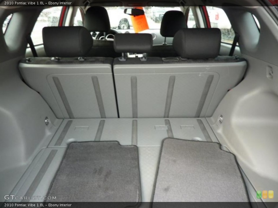 Ebony Interior Trunk for the 2010 Pontiac Vibe 1.8L #40049546