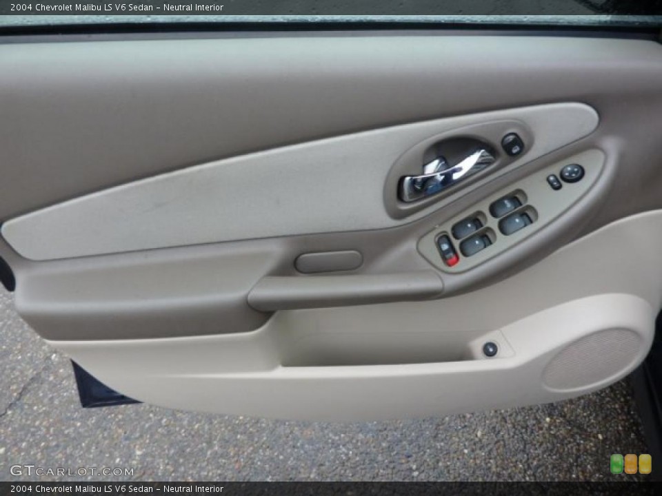 Neutral Interior Door Panel for the 2004 Chevrolet Malibu LS V6 Sedan #40051250