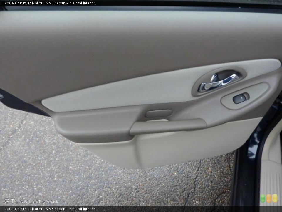 Neutral Interior Door Panel for the 2004 Chevrolet Malibu LS V6 Sedan #40051268