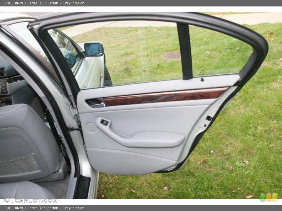 Grey Interior Door Panel for the 2001 BMW 3 Series 325i Sedan #40051834