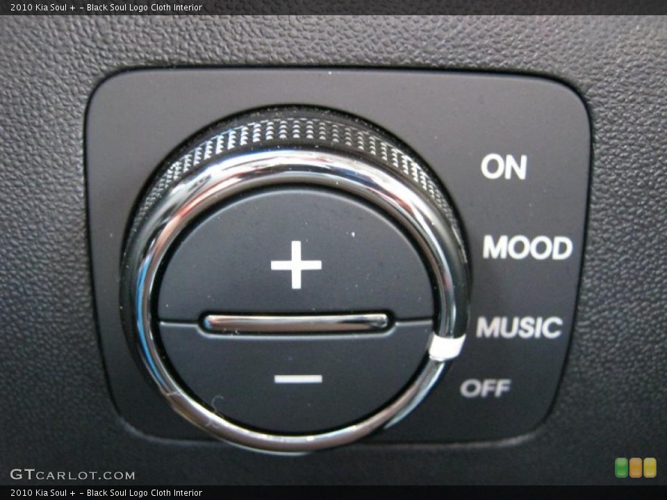 Black Soul Logo Cloth Interior Controls for the 2010 Kia Soul + #40053600